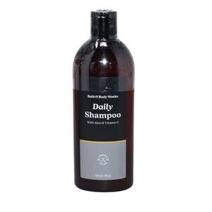 Bath and Body Works Unscented Plain Daily Shampoo w Aloe & Vitamin E‎ Full Size